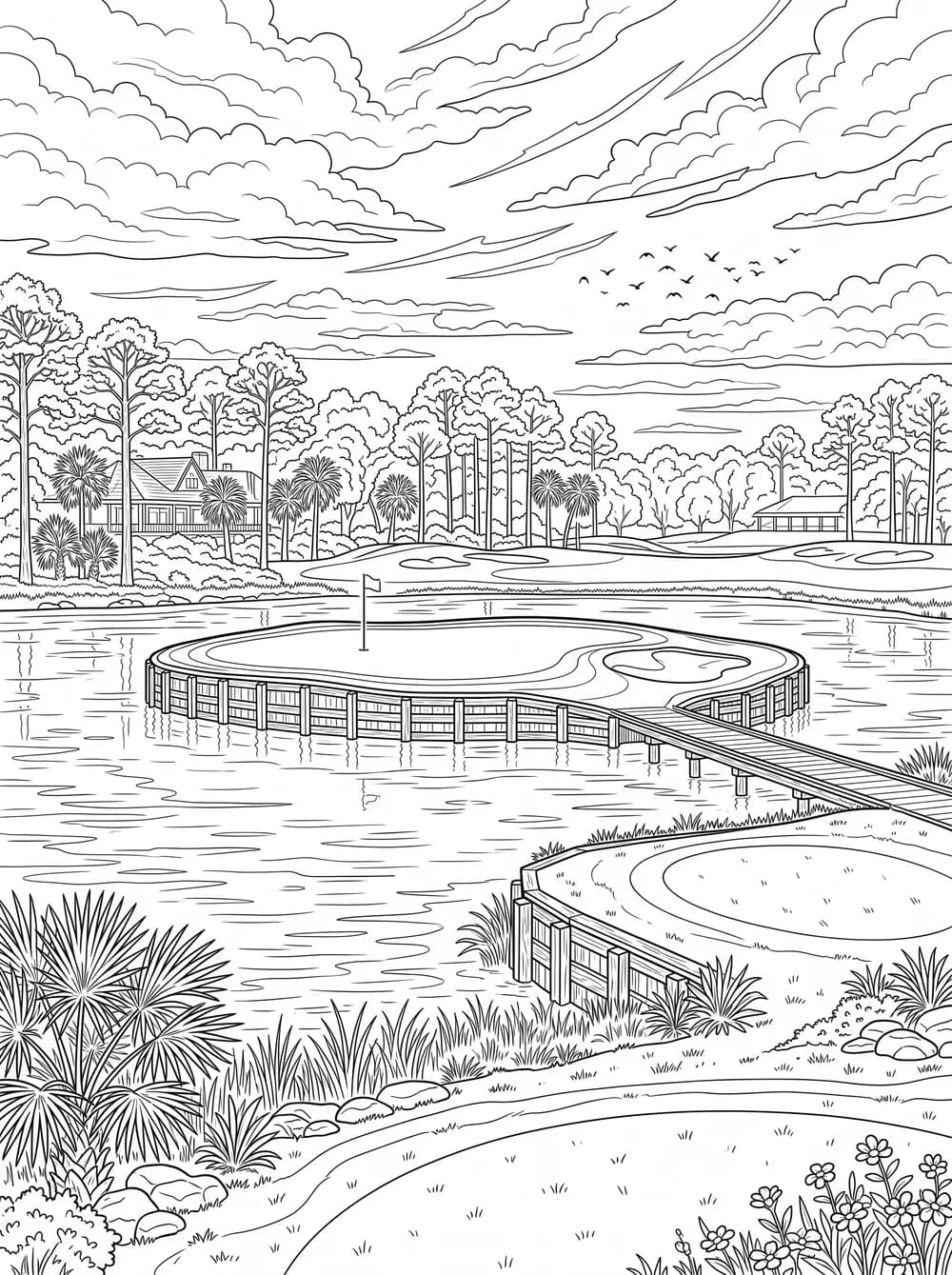 Interior plate 2 — TPC Sawgrass 17